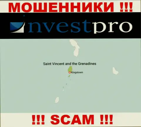 Мошенники Пристин Групп ЛЛК находятся на оффшорной территории - St. Vincent and the Grenadines