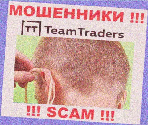 С организацией Team Traders не сумеете заработать, затащат в свою компанию и ограбят подчистую
