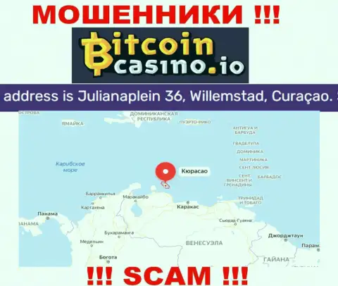 Осторожно - контора Биткоин Казино осела в офшорной зоне по адресу Julianaplein 36, Willemstad, Curacao и разводит доверчивых людей
