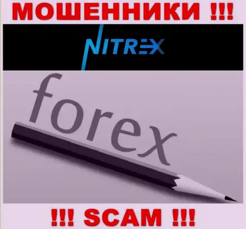 Не отдавайте финансовые средства в Nitrex, сфера деятельности которых - FOREX