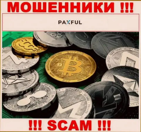 Сфера деятельности ворюг PaxFul - это Crypto trading, однако знайте это обман !!!