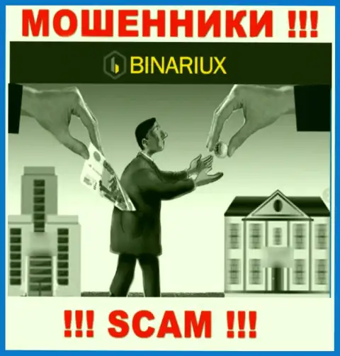 Решили вернуть вложения из дилингового центра Binariux Net, не сможете, даже если заплатите и проценты