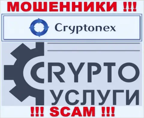 Работая с CryptoNex, сфера деятельности которых Крипто услуги, можете остаться без своих денежных средств