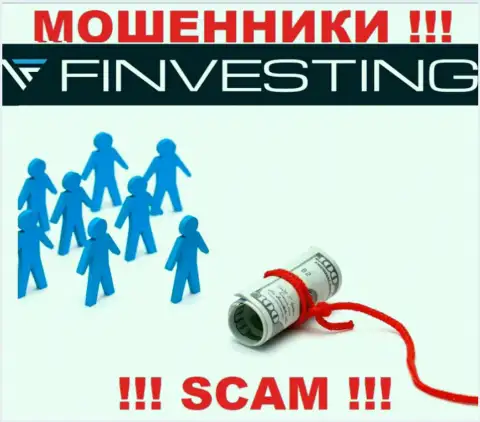 Не советуем соглашаться связаться с интернет лохотронщиками Финвестинг, сливают вложенные деньги