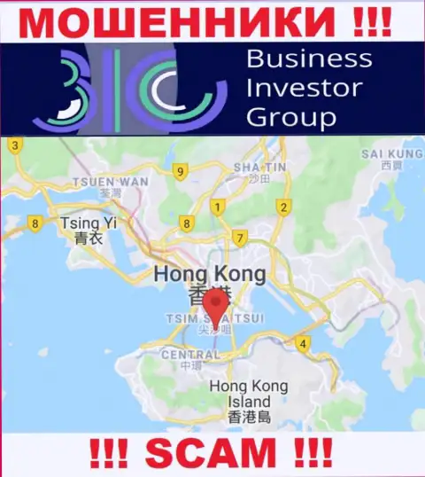 Офшорное расположение БизнесИнвестор Групп - на территории Hong Kong