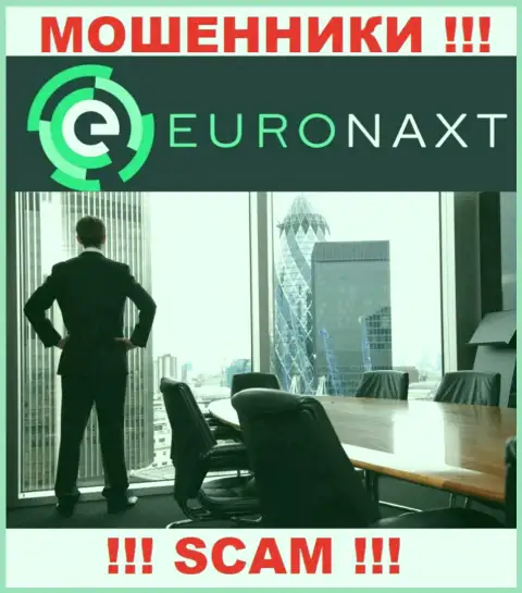 EuroNaxt Com - это МОШЕННИКИ !!! Информация об руководстве отсутствует
