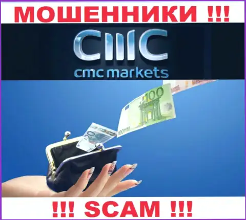 Рассчитываете увидеть кучу денег, взаимодействуя с ДЦ CMCMarkets ? Указанные интернет мошенники не позволят