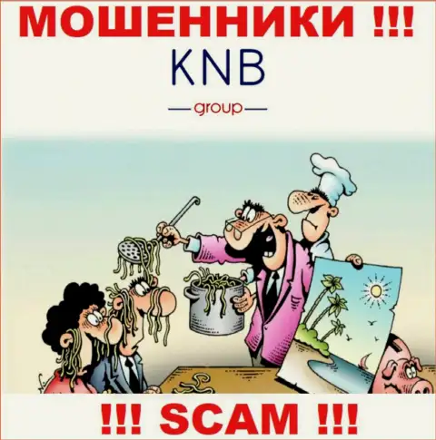 Не ведитесь на предложения взаимодействовать с конторой KNB Group Limited, помимо слива вложенных средств ожидать от них и нечего