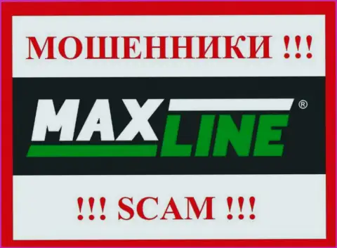 Логотип МОШЕННИКОВ МаксЛайн