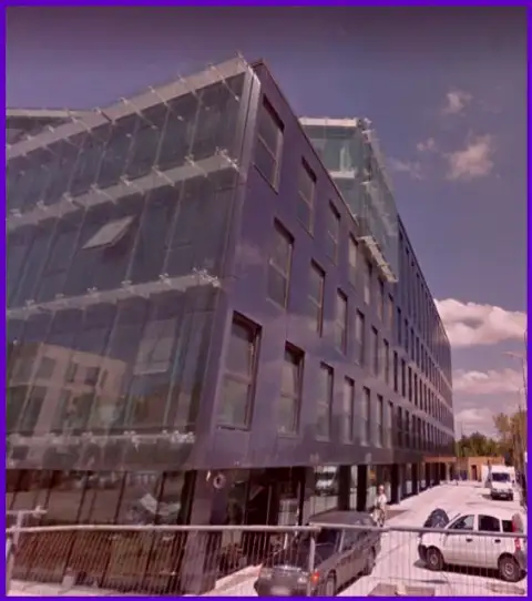 Вид здания, в котором находится центральный офис компании BTCBIT Net